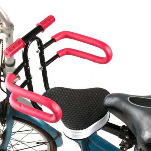 Bicycle Kids Child Front Seat Bike Carrier Baby Safety Chair With Handrail Us